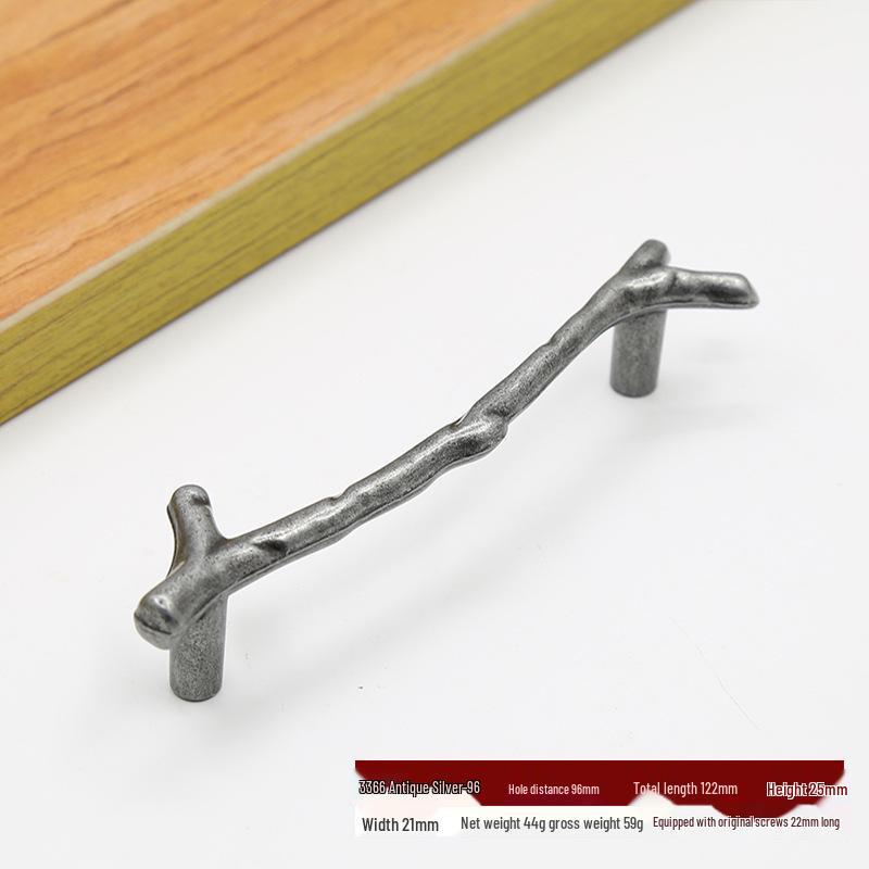 Antique Bronze Minimalist Cabinet and Drawer Handle
