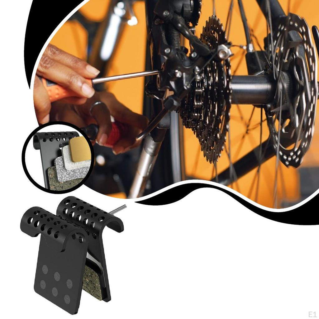 Bike Brake Pads Bicycle Disc Cycling Accessories Heat Dissipation for Road