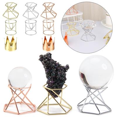 Magic Sphere Photography Lensball Sphere Stone Base Display Stand Collection Crystal Ball Holder