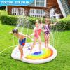 Thickened PVC Animal Sprinkler Pad - Kids' Outdoor Water Play Mat