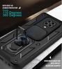 For Xiaomi Redmi Note 9 Pro Case Camera Protection Armor Cover Funda Xiaomi Redmi Note9 9Pro 9S 9 S Shockproof Ring Stand Covers