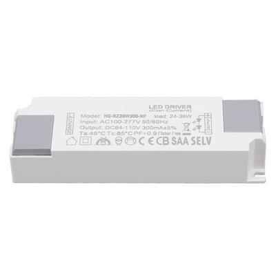 LED Driver Load Power Drive Connector Transformer for LED Lights 24?36W 300mA Input AC100?277V