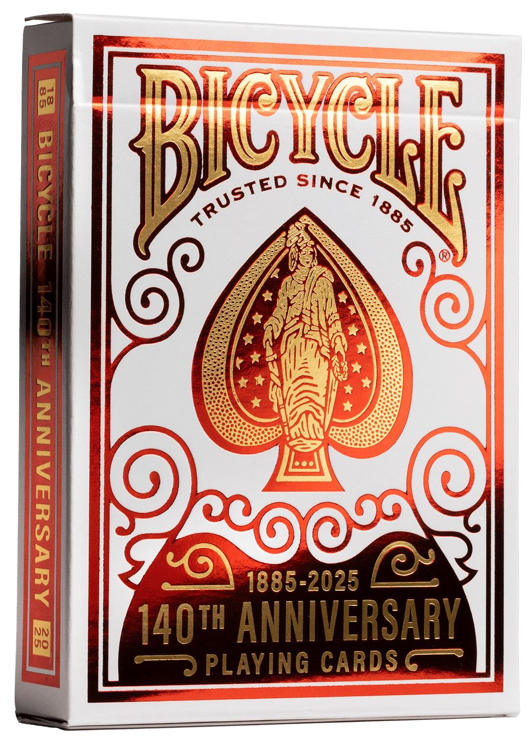 BICYCLE 140th ANNIVERSARY playing cards 1