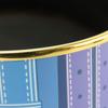 Used HERMES Bracelet Emile TGM Metal 65.5g Blue Multicolor Bangle