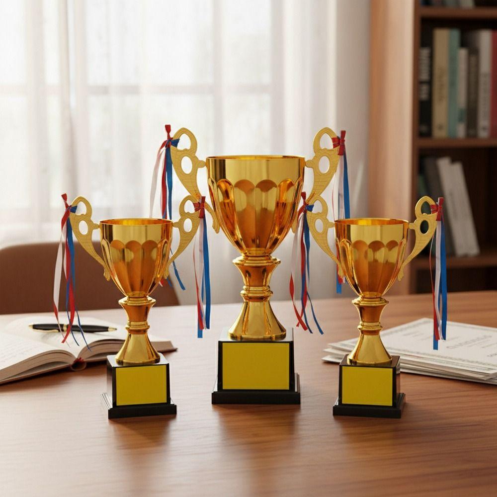 Metal Model Metal Trophy Gold Color Champion Trophy Competition Trophy  Kindergarten Sports