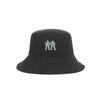 Rolling Rollie Bucket Hat Black Big Font Olive Beige Eye