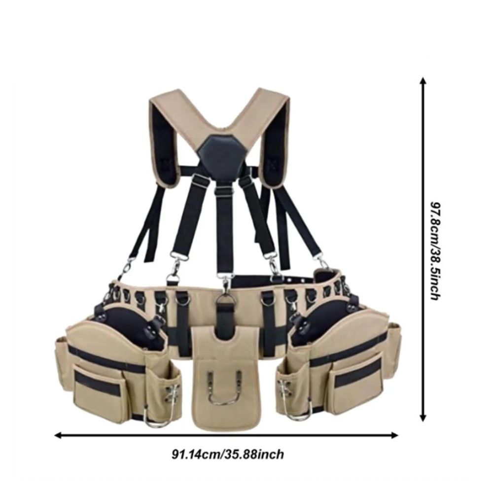 Multi-Pocket Design Professional Tool Belt Adjustable Belt Portable Storage Portable Storage Bag Garden Pruning Tool