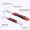 Universal Adjustable Chrome Vanadium Steel Wrench, 22-32mm Large Opening Portable Multifunction Tool