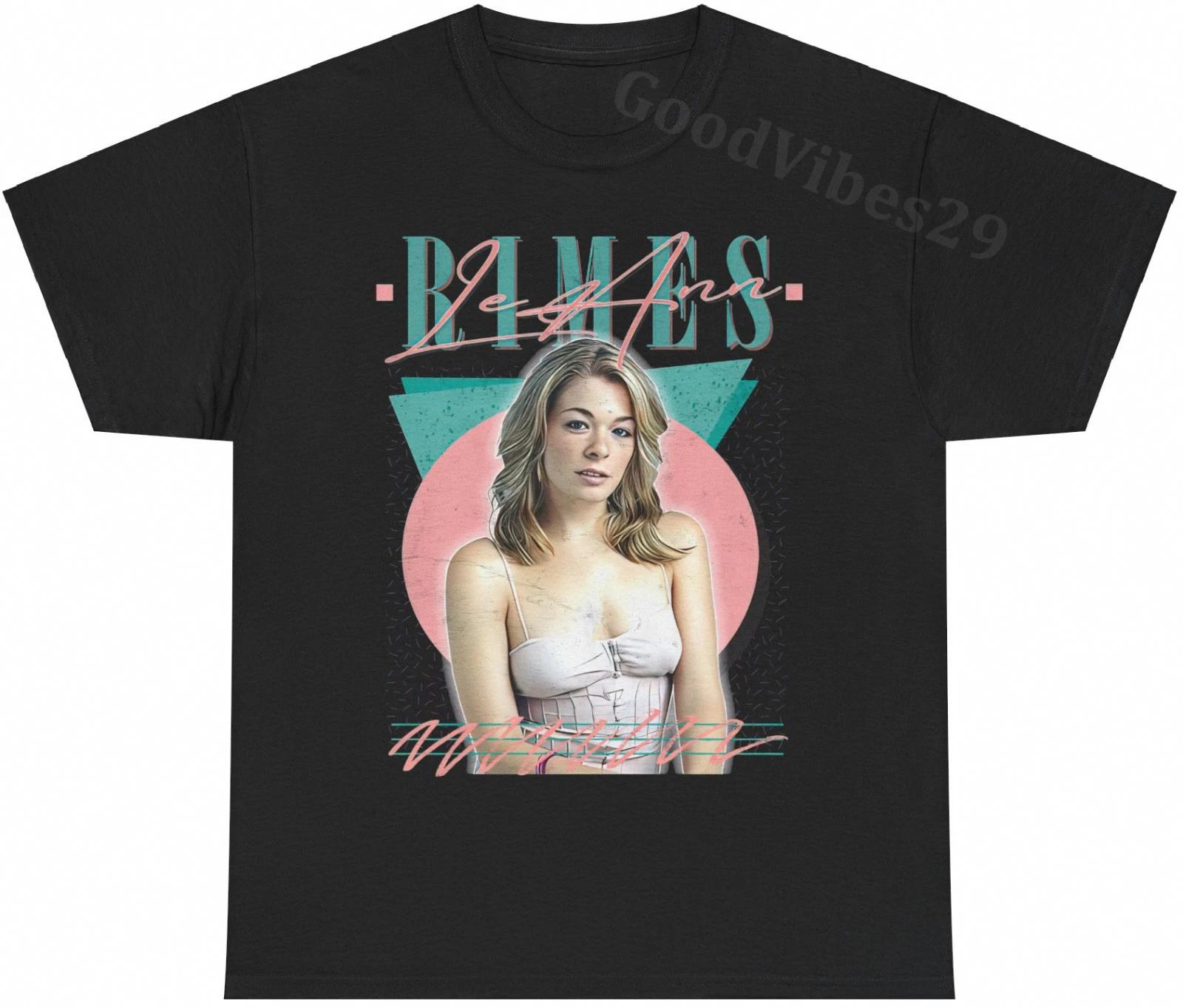 LeAnn Rimes USA Country Music Fan Vintage Style T-Shirt S-5XL Men Women Unisex S