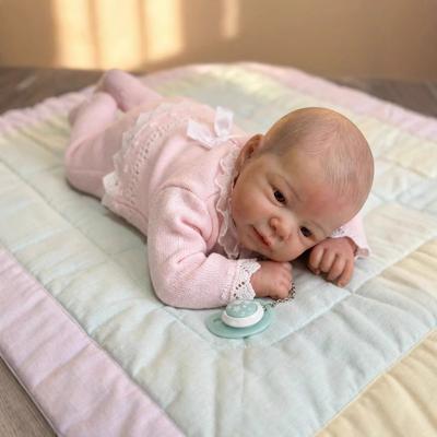 Real Looking 19 Inch Simulation Dolls Emmy Soft Cloth Body Newborn Babies Doll Handmade 3D Painting Skin Reborn Dolls for Child Surprise Holiday Gifts