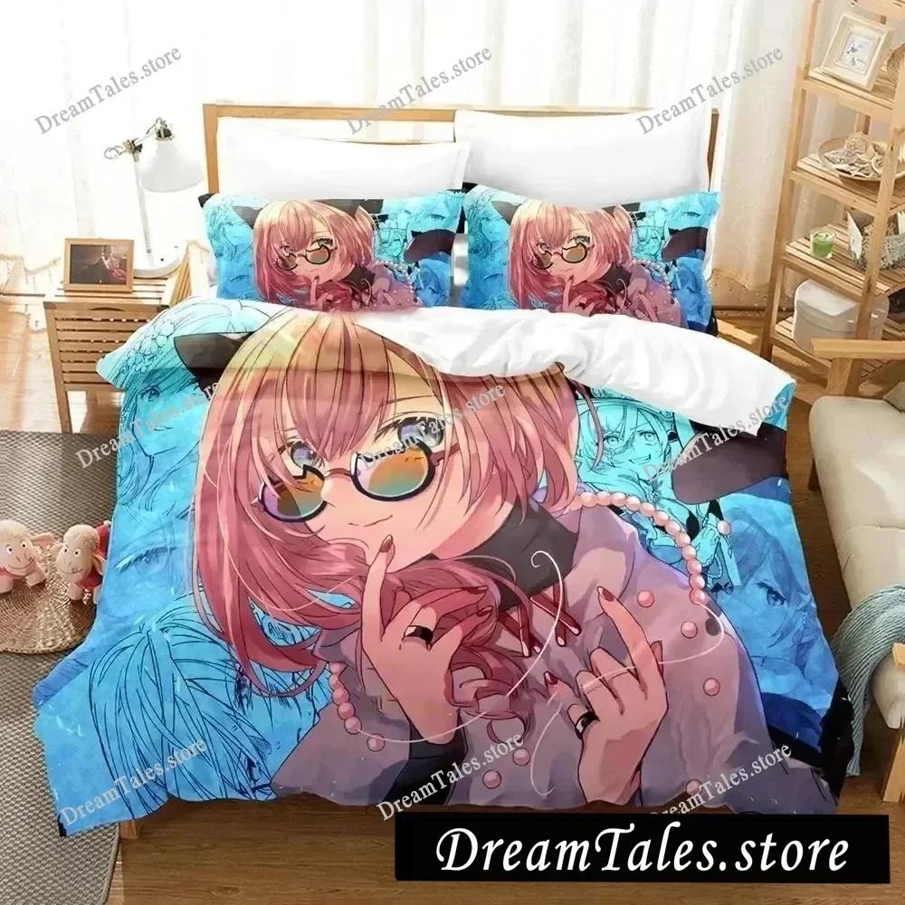 3D Printed Anime Revue Starlight Bedding Set Boys Twin Queen Size Duvet Cover Pillowcase Bed Kids Adult Home Textileextile741