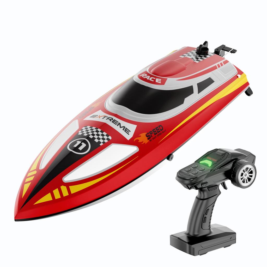 Customized Children's Educational Remote-Controlled Speedboat Toy - Popular Electric Boat for Outdoor Play