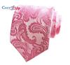 Cozy Up 3.15"(8cm) Fashion Striped PaisleyTies Men Plaid Flower Necktie for Wedding