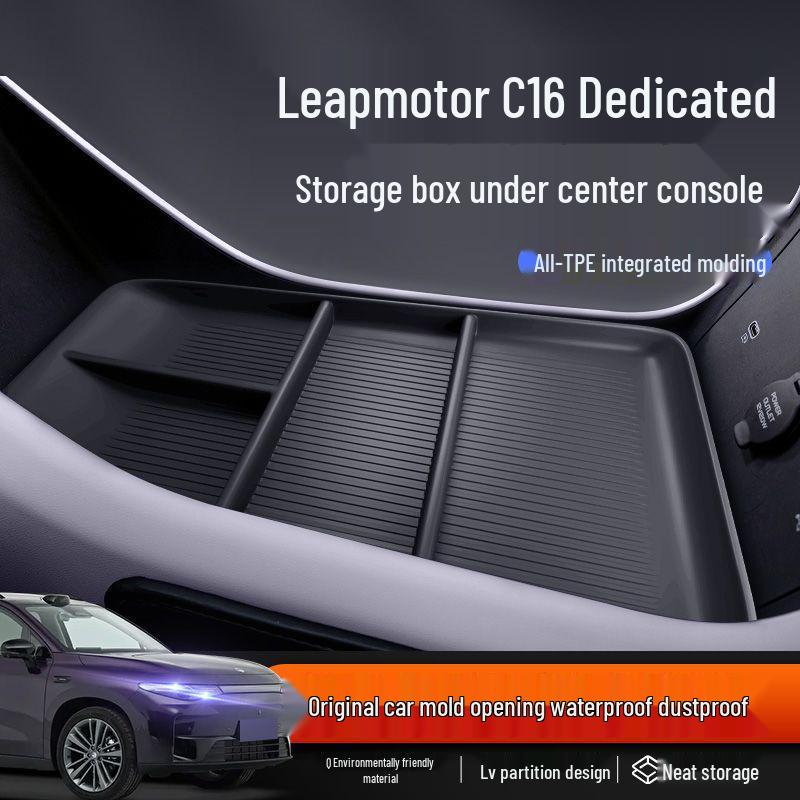 Leapmotor C16 Center Console Armrest Storage Box Interior Protection Accessory