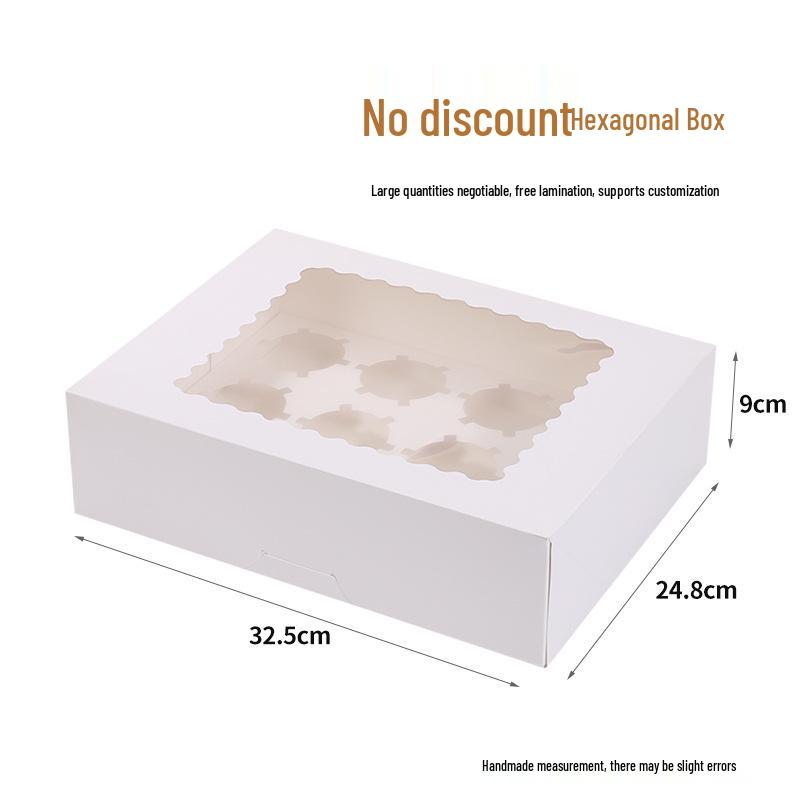 Transparent Cupcake and Pastry Takeaway Box