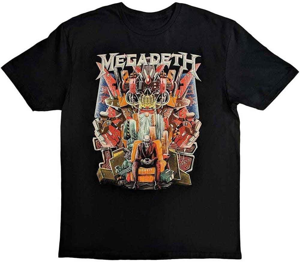 Megadeth Budokan Official Tee T-Shirt Mens Unisex XXXXXL чёрный