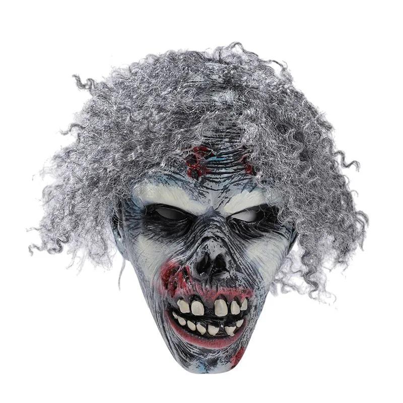 Halloween Haunted House Escape Room Zombie Horror Latex Mask