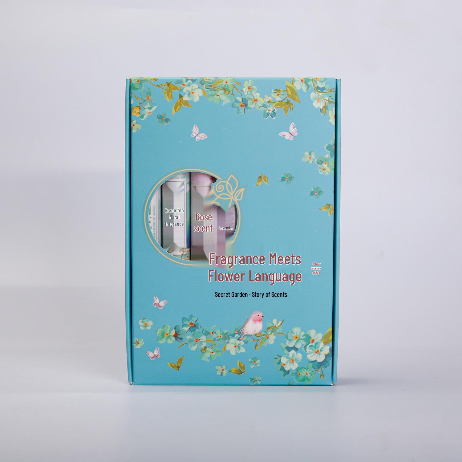 Floral Jasmine Incense Gift Box: Long-Lasting, Hygienic, and Aroma Freshener for Indoor Spaces