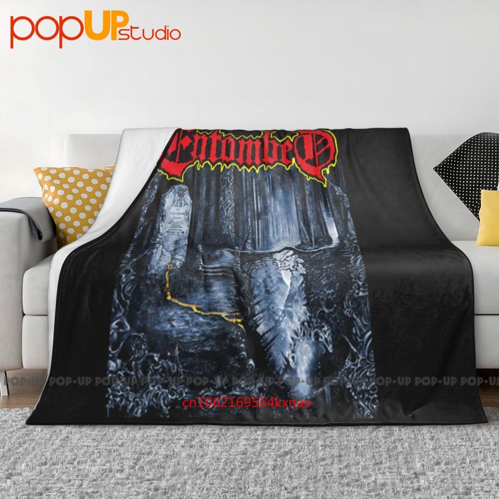 Entombed Left Hand Path Bootleg Tour Death Metal Coperta Trapunta Ultra-Morbida Copertura Invernale per Divano Copriletto