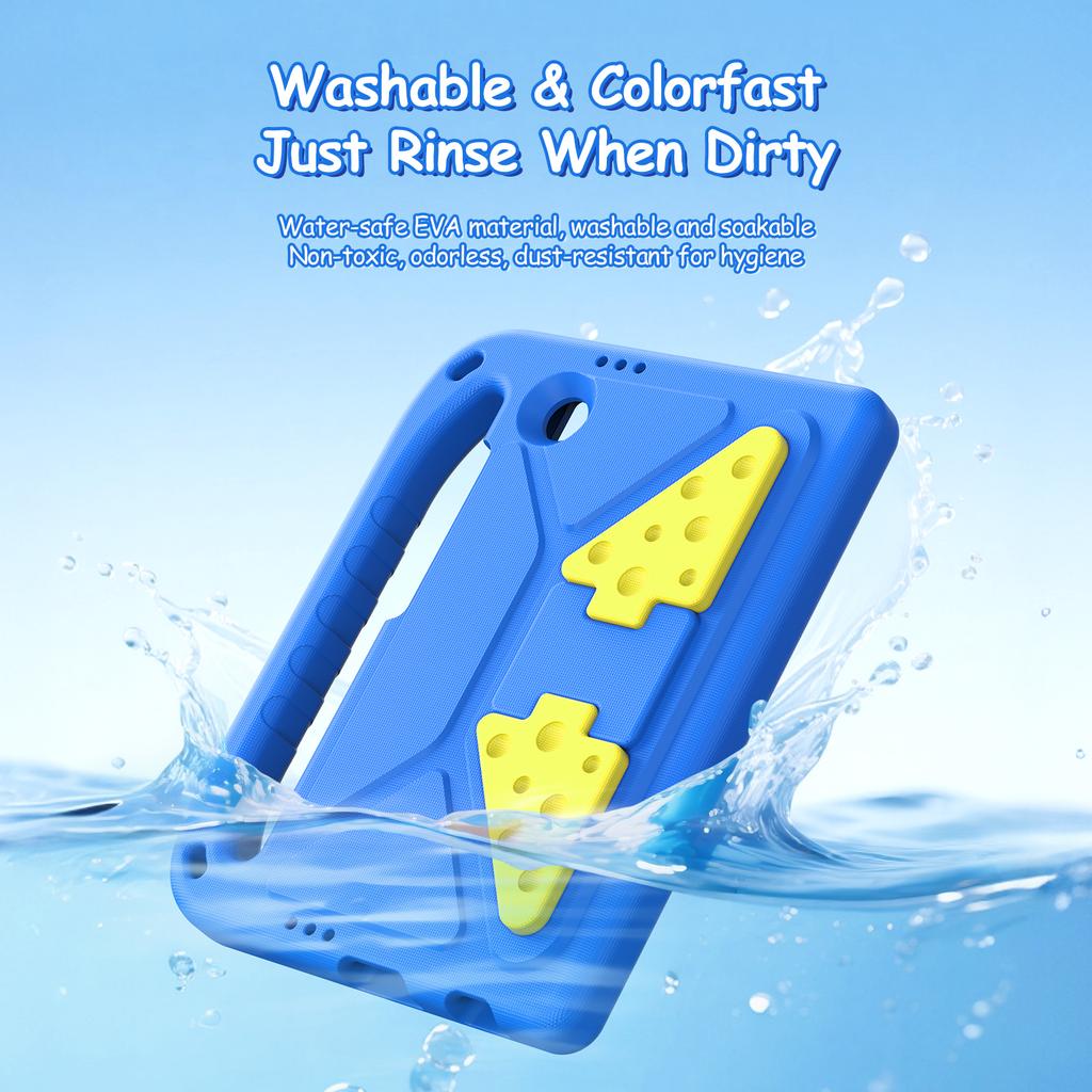 For Samsung Galaxy Tab A11/A9 Tablet Case with Kickstand DUX DUCIS Puff Series EVA Kids Shockproof Cover