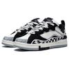 Li Ning Wave Golden Abrasion Resistant Breathable Low Top Skateboard Shoes Women's Black White AECS074-8
