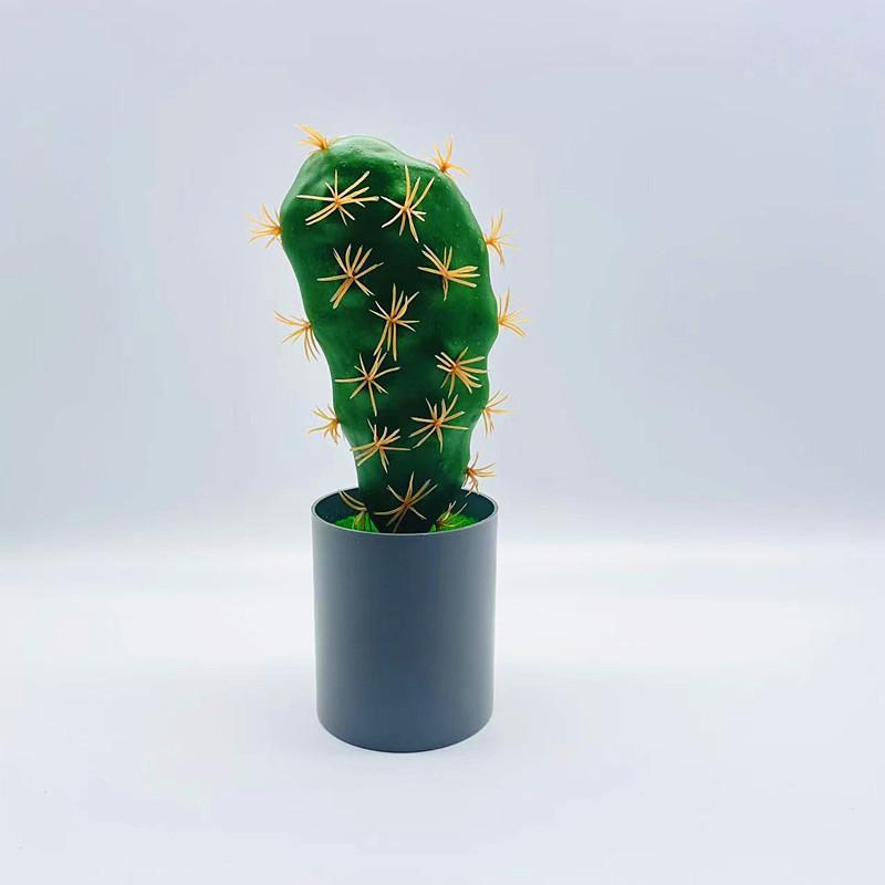 Artificial Cactus Simulation Green Plant Bonsai For Indoor And Decor Desktop
