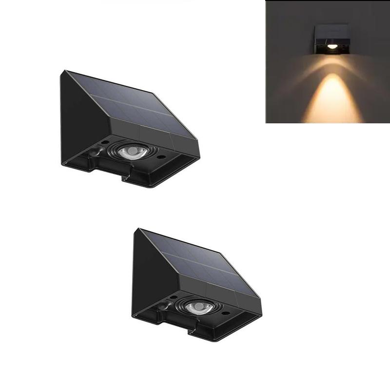 NEW Solar Wall Light Outdoor Illumination IP54 Waterproof LED Lamp Bulb Automatic Lighting At Night for Garden Yard or Balcony