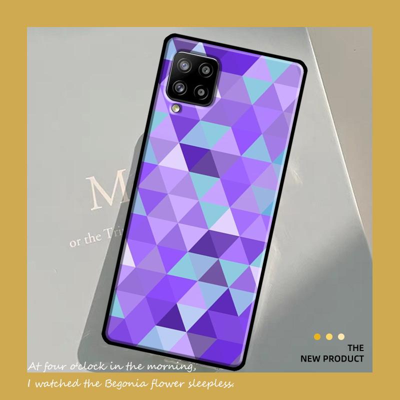 Geometric Abstract Crystal Case For Samsung Galaxy A54 A34 A52 A32 A22 A12 A13 A14 A23 A33 A53 A73 A51 A71 Cover