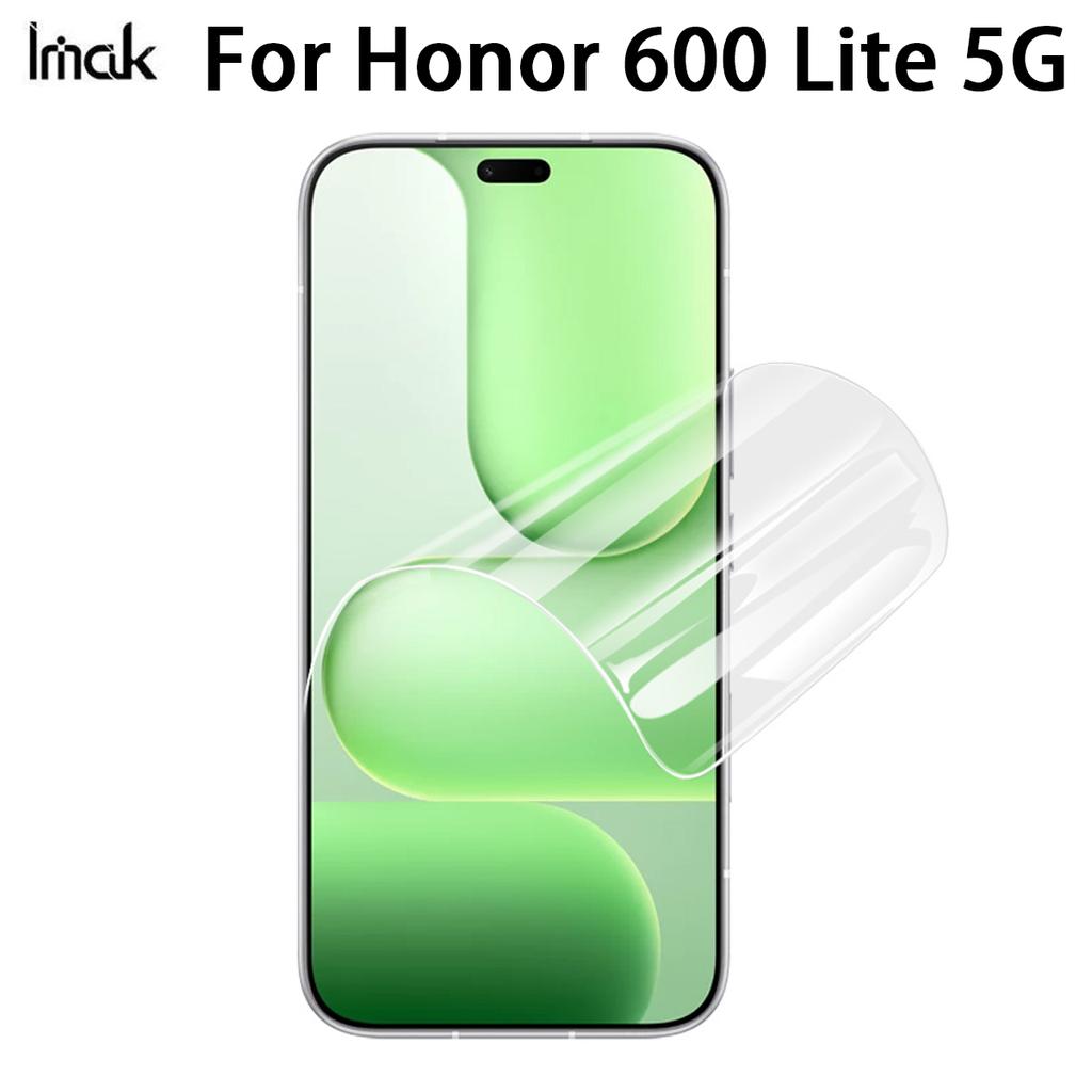 For Honor 600 Lite 5G Glass IMAK Hydrogel Film 4th Generation Full Coverage Screen Protector
