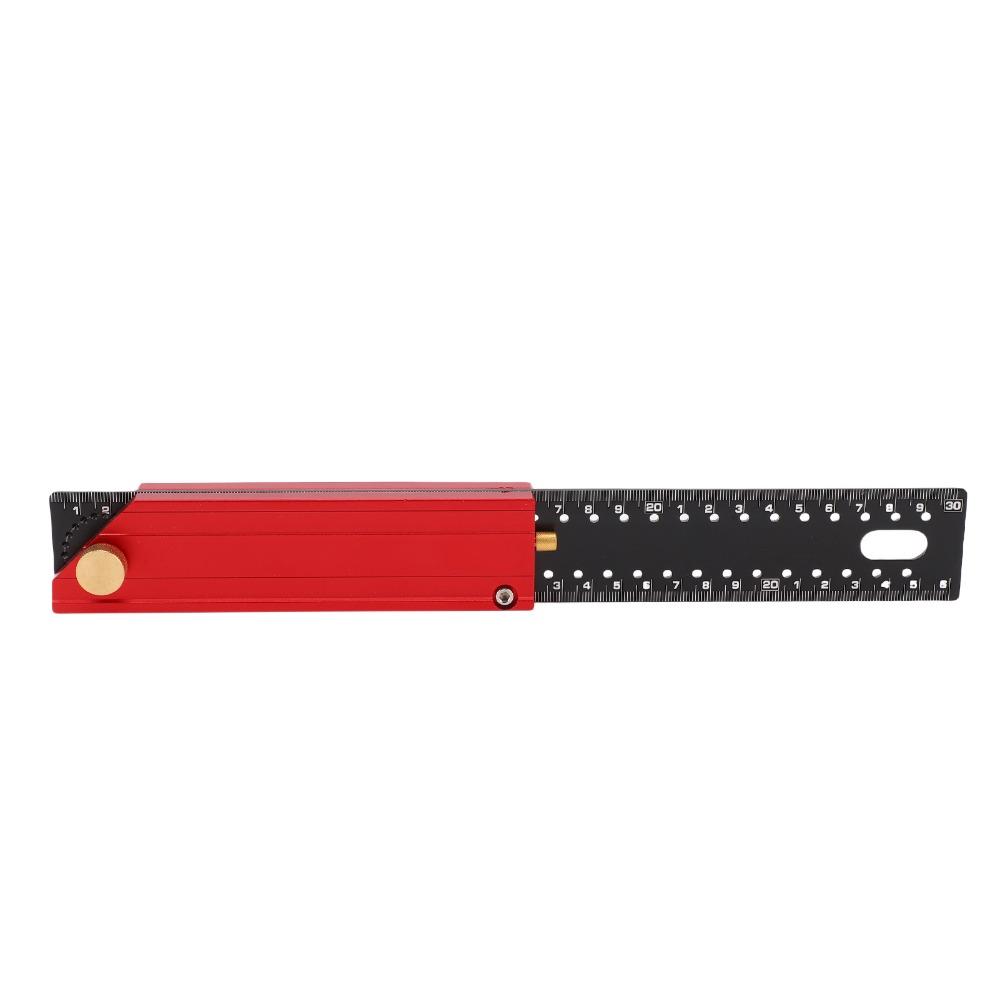 90 Degree Framing Square Aluminum Alloy Carpenter Square Ruler L Shaped Ruler  Woodworking