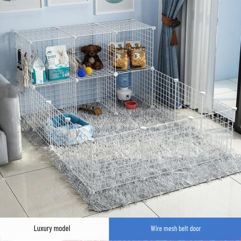 Pet Fence: Indoor Medium & Small Dog Gate, Barrier, & Stopper