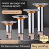 Sewer Joint Extension Drain Core Anti-Odor Extension Pipe Stainless Steel Bathroom Anti-Insect Deep Water Repair Universal
