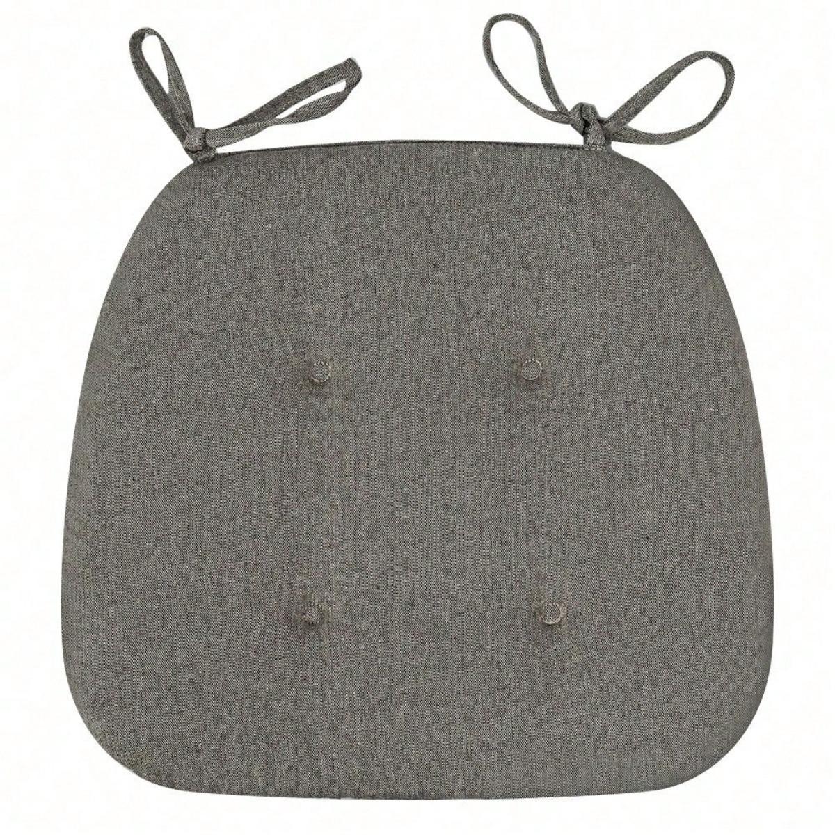 

Thickened cotton and linen four season universal dining chair cushion, student and household seat cushion 43x41x35cm
