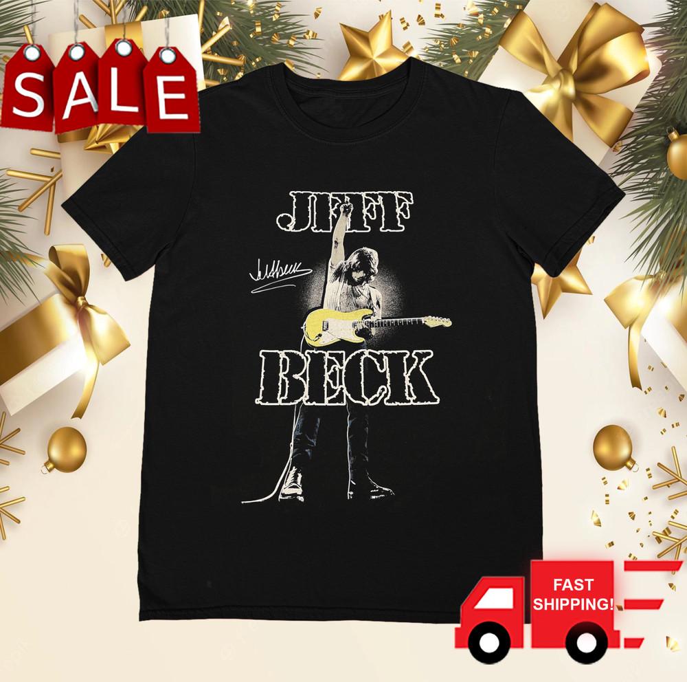 VTG Guitar Jeff Beck Live 2018 Shirt Classic Black Unisex Size S-5XL Unisex T-Shirt XXXL