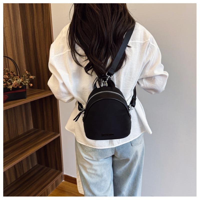 Backpack Women's New Fashion Shell Small Backpack Lightweight Large Capacity Single Shoulder Oblique Span Bag