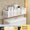 LIEI No-Drill Suction Cup Toilet Shelf