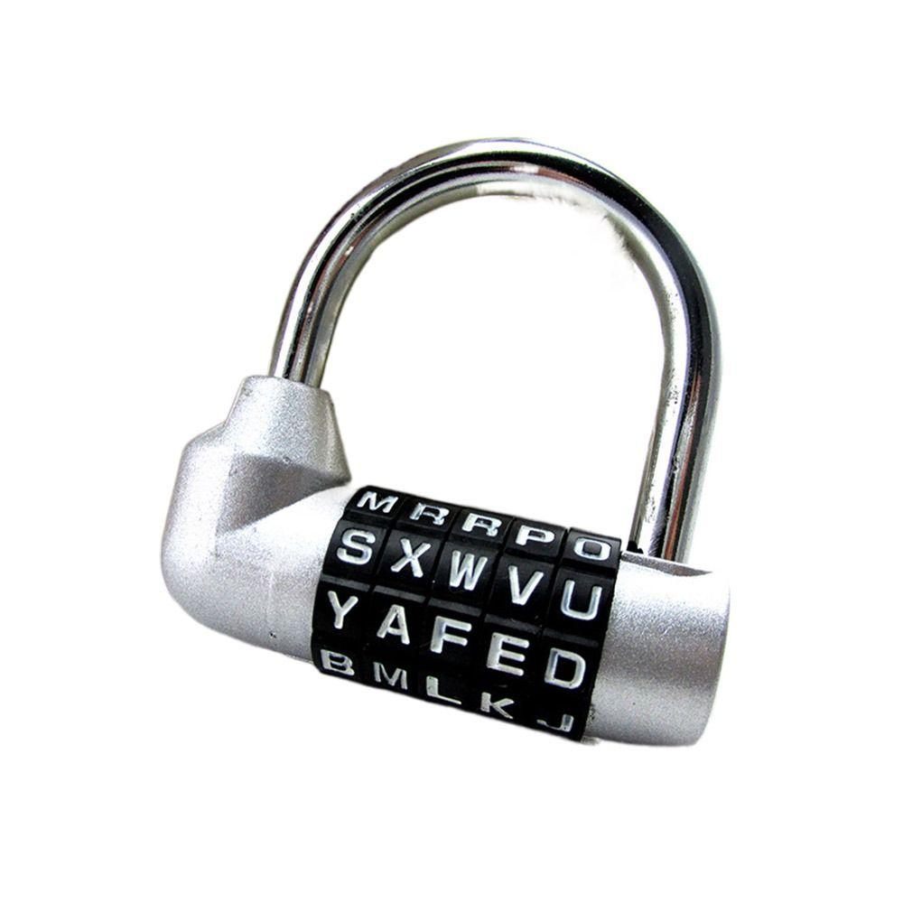 Security 5 Letter Combination Padlock Changeable Travel  Password Lock Code Password Lock  Toolbox