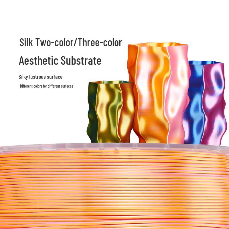 Filamento PLA di Seta Bicolore Three Trees per Stampante 3D