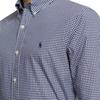 Polo Ralph Lauren Logo Plaid Print Single-Breasted Long Sleeve Shirt Men shirts Blue 710929342-001