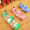 80ML/125ML Hamster Water Bottle Steel Ball Design Non-drip Plastic Small Animal Auto Dispenser Pet Supplies