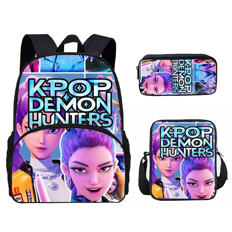 Witch Hunter School Bag Elementary School Cartoon Backpack K-Pop Anime Peripheral Backpack Children'S Bag