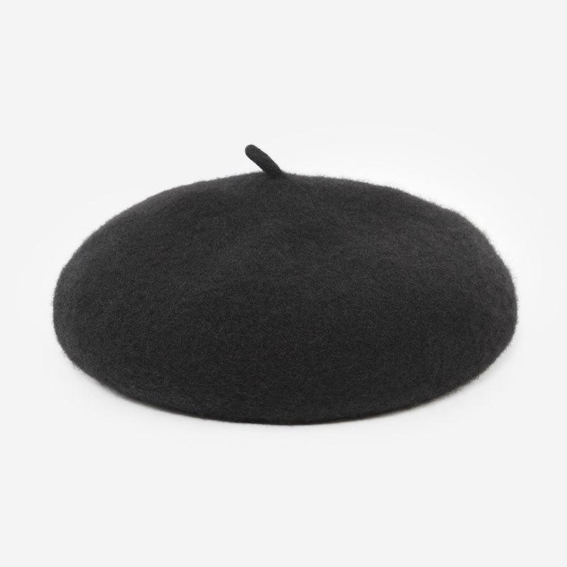 Wool Caps Felt Beret Women British Style Girls Beret Hat Lady Solid Color Winter Hats