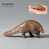 Montessori Wild Animals Model Toy Set - Lion Elephant Antelope Action Figures Miniature Zoo Figurines Educational Kids Gift