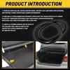 Rubber Weatherstrip Rear Trunk Lid Seal Strip FIT Toyota Corolla/Matrix 03-08 EA