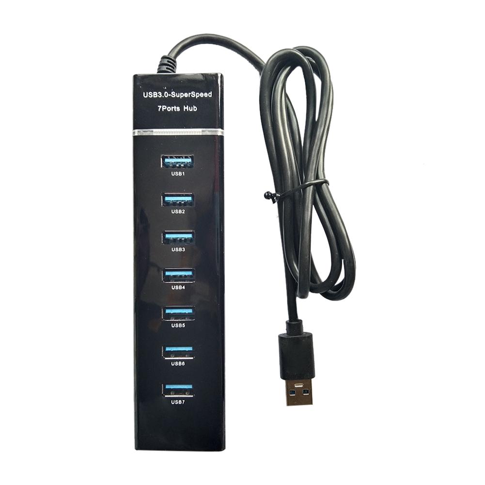 

4/7 Ports USB Hub 1 USB3.0&3 USB 2.0 Ports USB Docking Station Cable 30/120cm USB Splitter Adapter for Laptop PC Computer