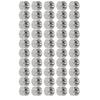 50Pcs Coupling Nut Round Female Thread Stainless Steel M4 Connector Nut Kit for Maintenance