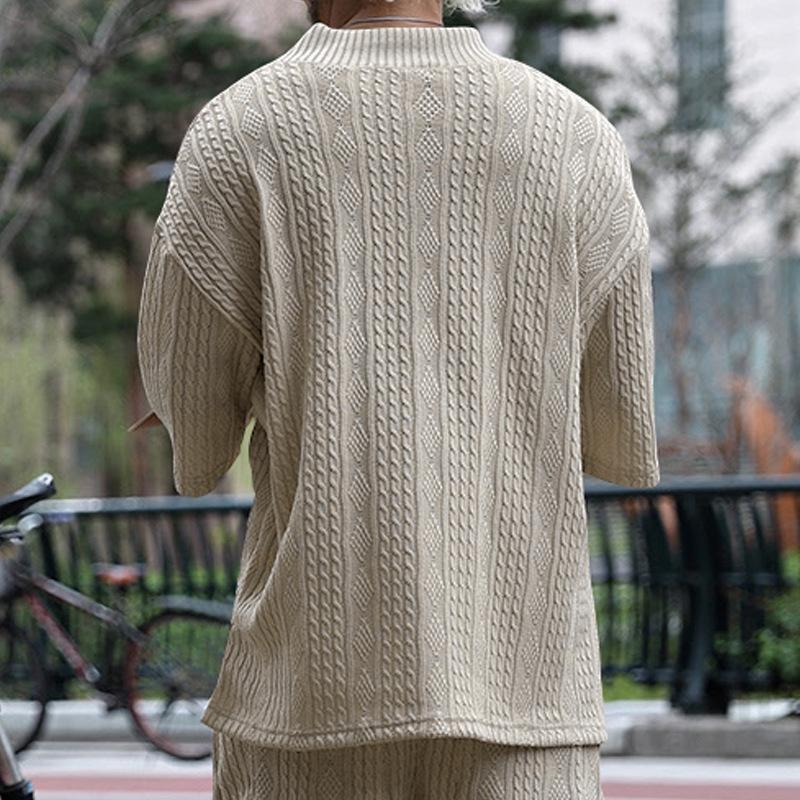 Summer New Men's T Shirt Breathe Cotton Short-sleeved T-shirt Fashion Casual Slim Round Neck Top High Quality Boutique Men Clothing