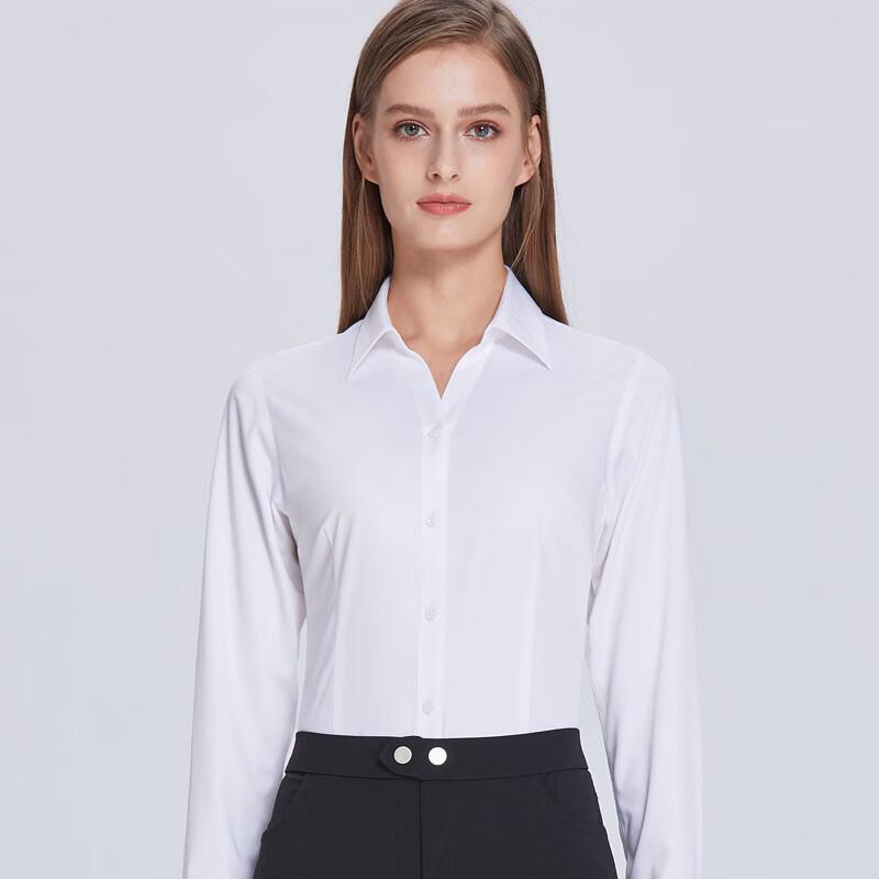 Fengmao Women s Bamboo Blend Business Long Sleeve Shirt 40