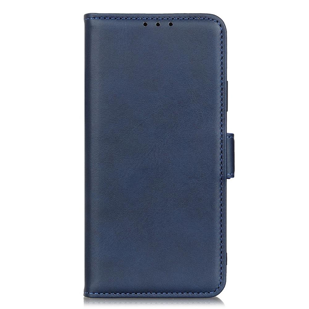 For Samsung Galaxy S26+ Leather Case Wallet Stand Solid Color Anti Drop Phone Cover