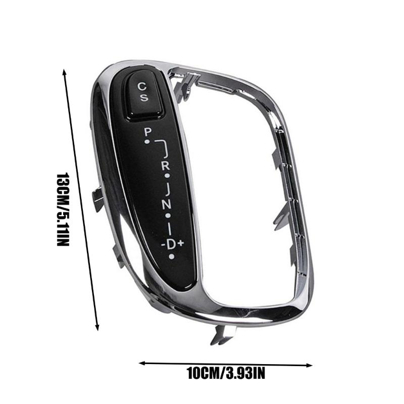 Gear Position Indicator Trim Panel in ABS Plastic with Integrated Legend for C230 C240 C280 C320 Replacing Worn Trim Above Center Console Selector